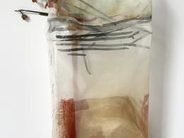 Illumi silk sculpture, April 2025